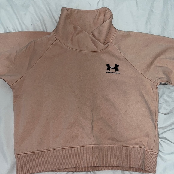 Under Armour Womens Rival Fleece Wrap Neck Pullover, XS, No stains, New. - Picture 1 of 3